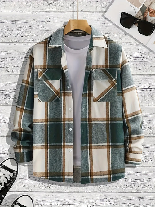 Casual Plaid Heavy Shirt