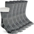HikeCoz Premium Wool Socks Mens Womens - Merino Wool Socks with No-Itch Comfort and Moisture Control
